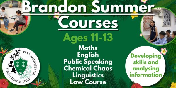 Summer Course - Age 11-13